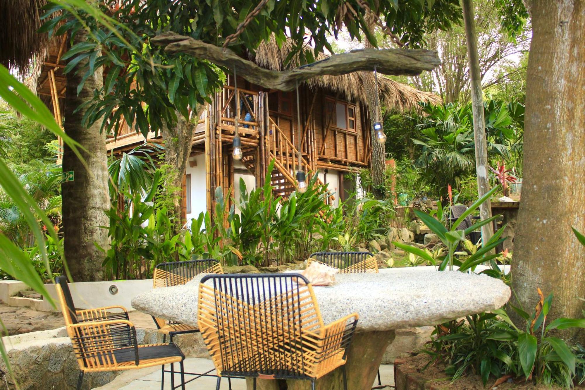 Hierba Buena Eco Hostel El Zaino Bagian luar foto